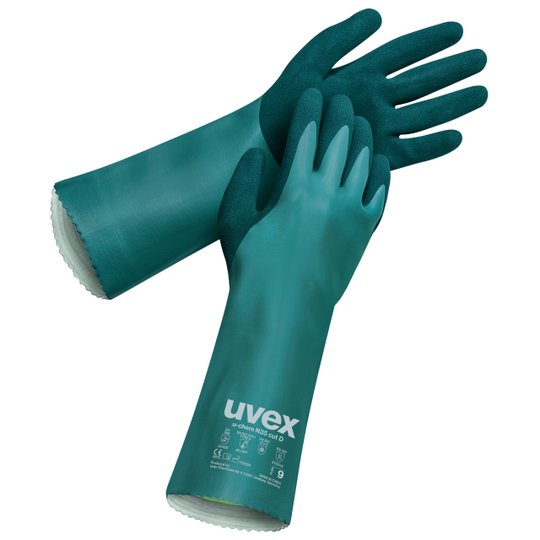 Gants de protection | Gant de protection contre les produits chimiques et les coupures uvex u-chem N35 cut D