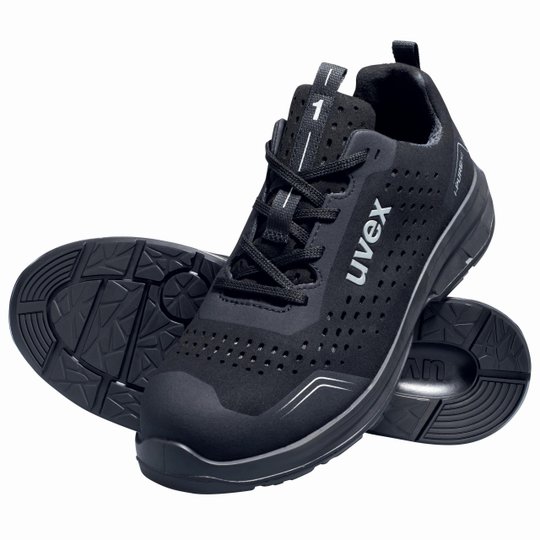 Veiligheidsschoenen | uvex 1 sport geperforeerde lage schoen S1 PS FO SC SR
