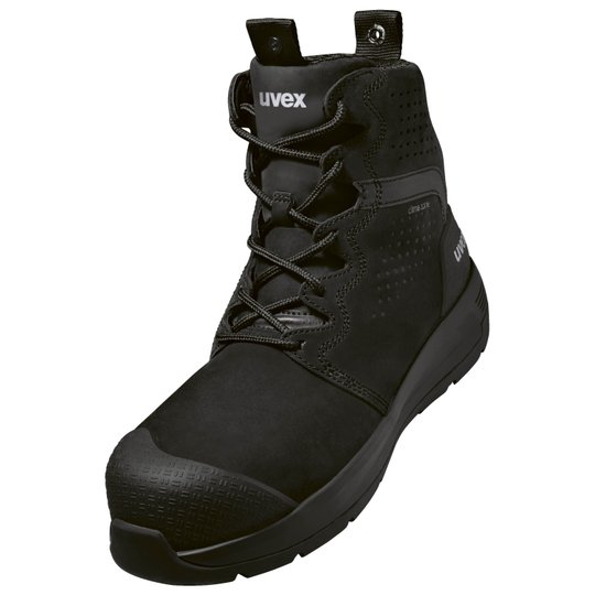 Work Boots | uvex 3 x-flow p zip penetration resistant work boots (Black)