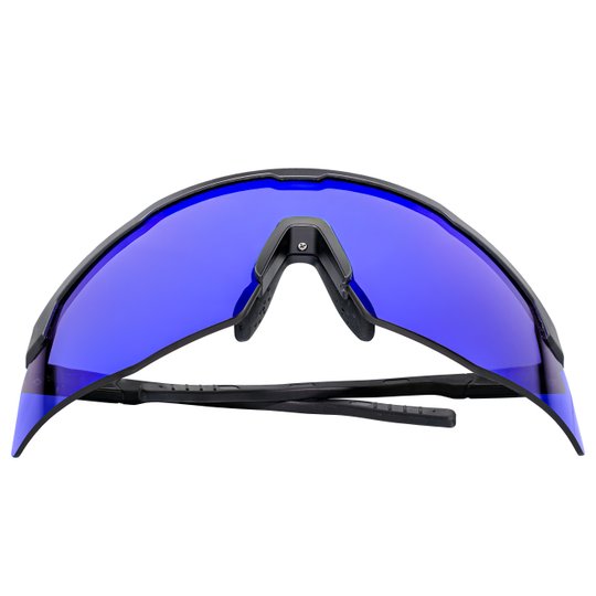 Safety Glasses | uvex apex safety glasses – Black Frame / Blue Mirror Lens