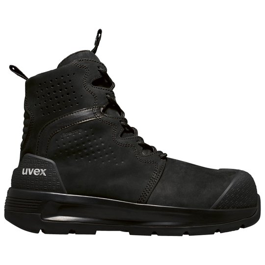 Work Boots | uvex 3 x-flow p zip penetration resistant work boots (Black)