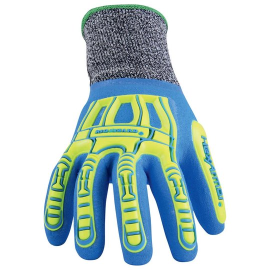 Gants de protection | Gant de protection contre les impacts HexArmor® Rig Lizard® Fluid 7102"
