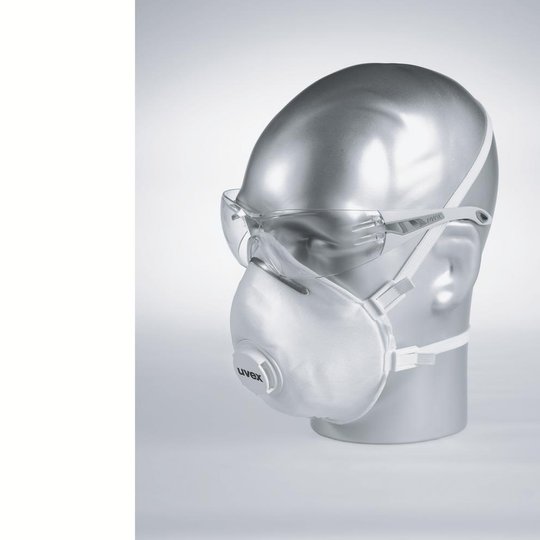 Masques de protection respiratoire | Masque coque respiratoire FFP3 uvex silv-Air c 2310