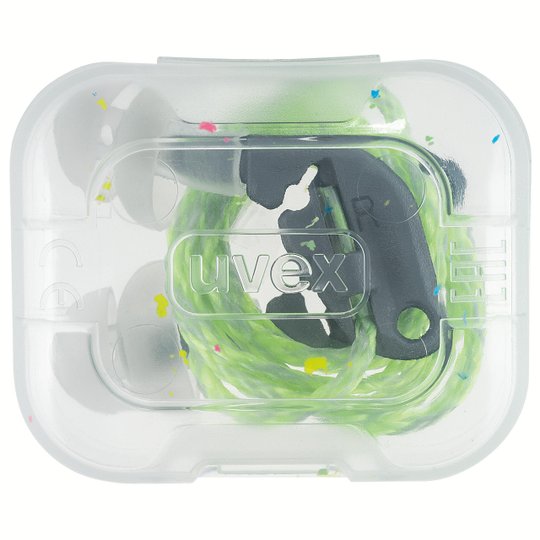 Hearing protection | uvex xact-fit multi M/L reusable hearing protection earplugs