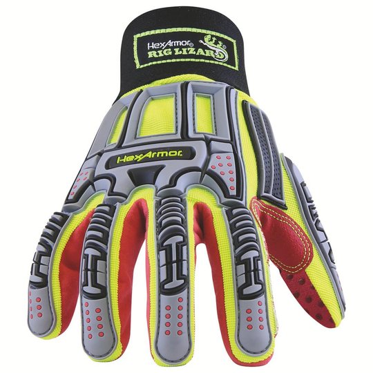 Rękawice ochronne | Rękawica chroniąca przed uderzeniem HexArmor® Rig Lizard® Mud Grip+® 2039