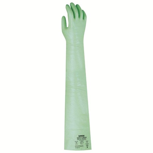 Sarung Tangan Pengaman | sarung tangan pelindung terhadap bahan kimia uvex rubiflex S NB80S
