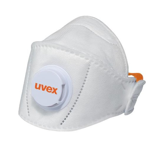 Masque pliable respiratoire FFP2 uvex silv-Air 5210+ premium