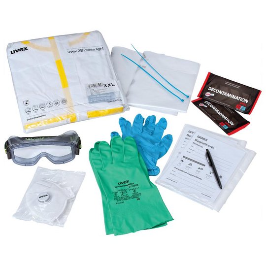 Lunettes de protection | uvex Firefighter Decon Kit – Support Crew