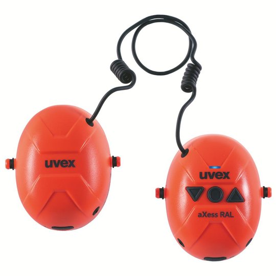 uvex aXess RAL Unità di base cuffie per elmetto