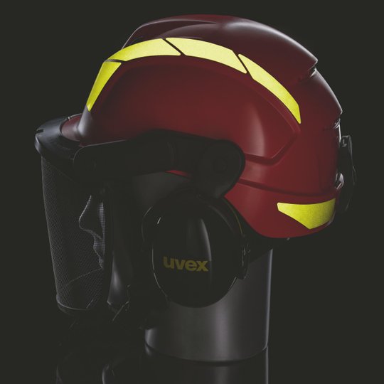 Uvex Pheos S-KR IES 9772159 Gelb Mit Lüftungen  Bauhelm Baustellenschutzhelm Uvex
