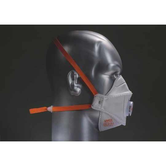 Masques de protection respiratoire | Masque pliable respiratoire FFP1 uvex silv-Air 5110 premium