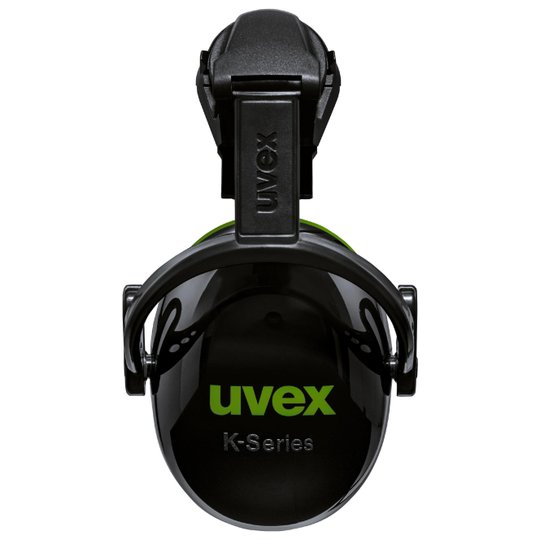 uvex K10H dielectric helmet earmuffs