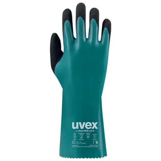 Sarung Tangan Pengaman | uvex u-chem N35 cut A sarung tangan pelindung terhadap bahan kimia