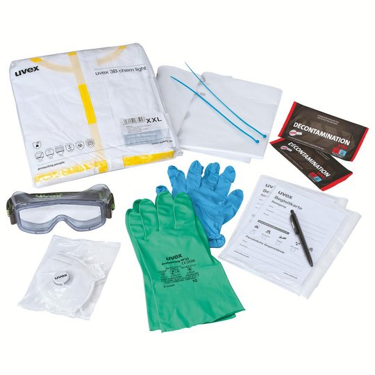 Safety glasses | uvex firefighter decon kit — support crew