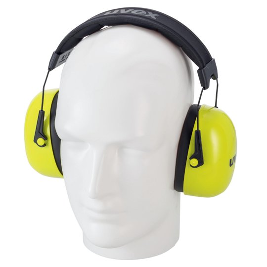 Hearing protection | uvex K20 hi-vis ear muffs