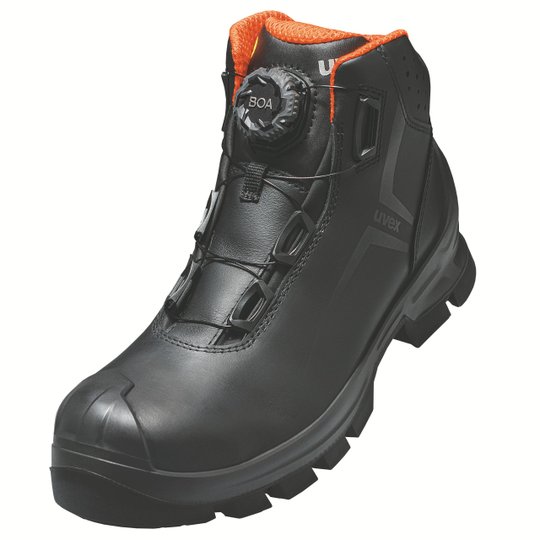 Safety footwear | uvex 2 MACSOLE® boot S3L FO HI HRO SC SR with BOA® Fit System