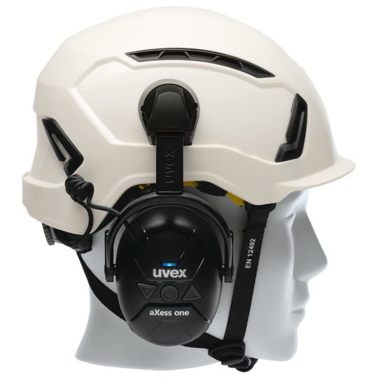 Hearing protection | Earmuff helmet connection for 30-mm slot