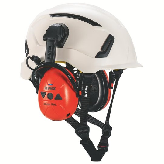 Protezione dell'udito | uvex aXess RAL Unità di base cuffie per elmetto