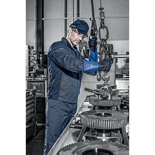 Mănuşi de protecţie | Mănuşi de protecţie împotriva substanţelor chimice uvex rubiflex S XG27B