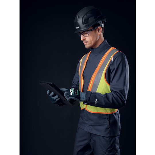 Prescription safety eyewear | uvex RX cd 5526 plastic frame