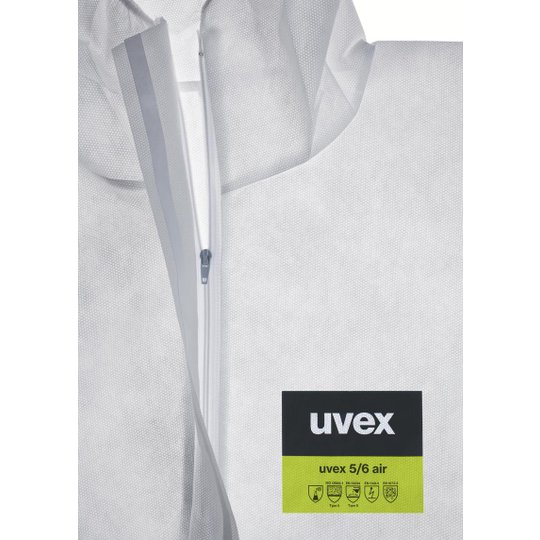 Protective clothing and workwear | uvex 5/6 air chemical protection suit