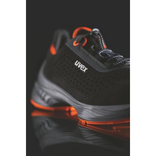 Sicherheitsschuhe | uvex 1 G2 gelochter Halbschuh S1 FO SR