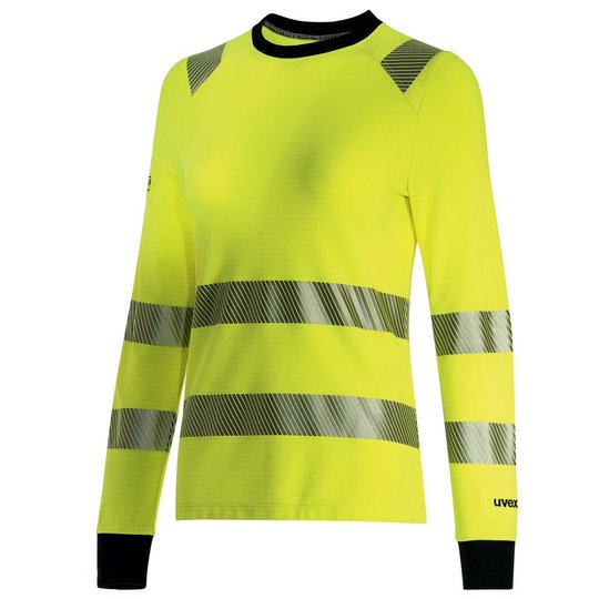 Ropa de protección y ropa de trabajo | Camiseta de manga larga uvex suXXeed multifunction high vis para mujer