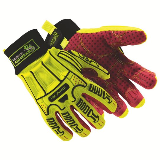 Schutzhandschuhe | HexArmor® Rig Lizard® Mud Grip+® 2038 Stoßschutzhandschuh