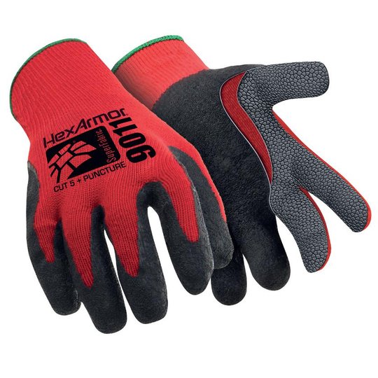 Safety gloves | High cut and grip seamless work gloves HexArmor® 9000 Series™ 9011
