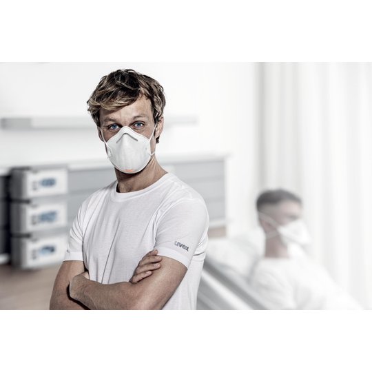 Masques de protection respiratoire | Masque coque respiratoire FFP2 uvex silv-Air c 2200