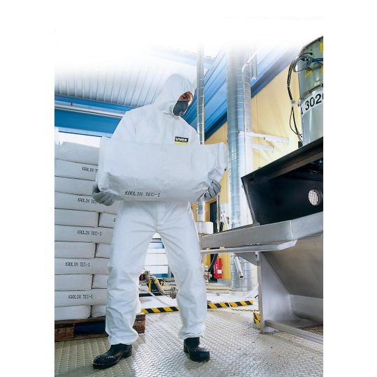 Protective clothing and workwear | uvex 5/6 comfort chemical protection suit