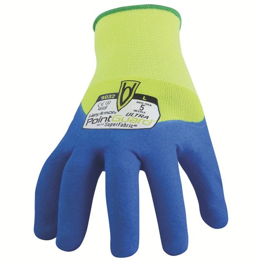 Gants de protection | Gant de protection contre les piqûres d'aiguilles HexArmor® PointGuard® Ultra 9032