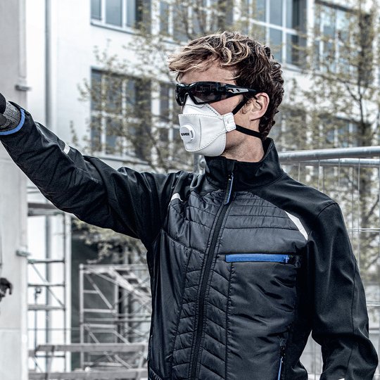 Respiratory protection | uvex silv-Air premium 5310+ FFP3 fold-flat mask