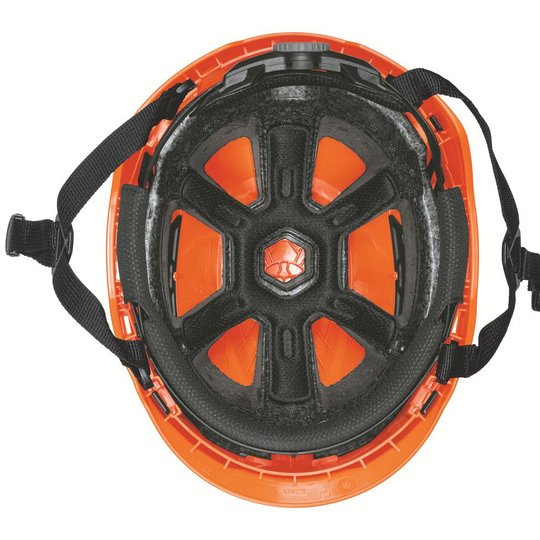 Casques de protection | uvex Orange haute visibilité pronamic alpine