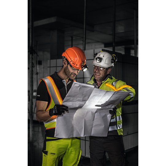 Safety helmets | LED head torch u-cap sport