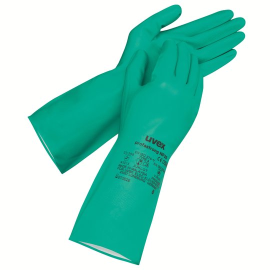 Safety gloves | uvex profastrong NF33 chemical protection glove