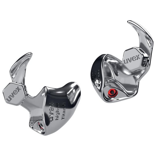 uvex high-fit titan shiny otoplastics