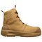 Work Boots | uvex 3 x-flow p zip penetration resistant tan work boots (wheat)
