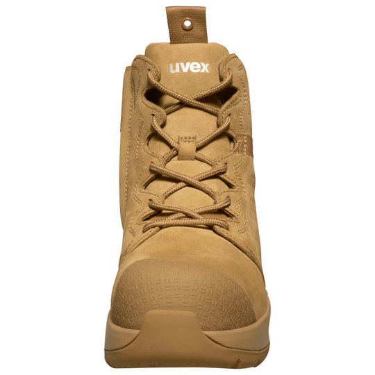 Work Boots | uvex 3 x-flow p zip penetration resistant tan work boots (wheat)