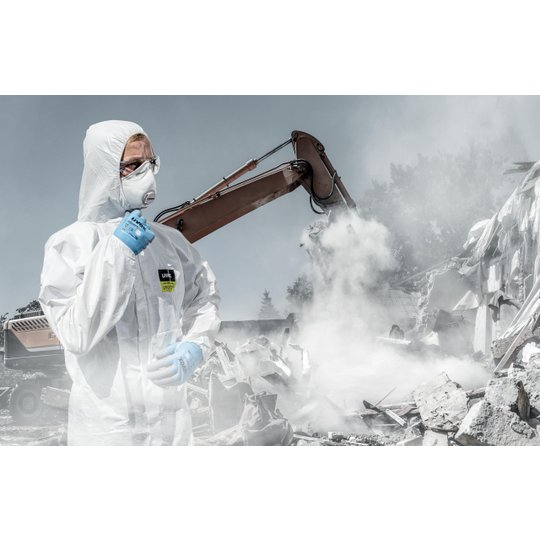 Ropa de protección y ropa de trabajo | Traje de protección contra productos químicos uvex 5/6 classic