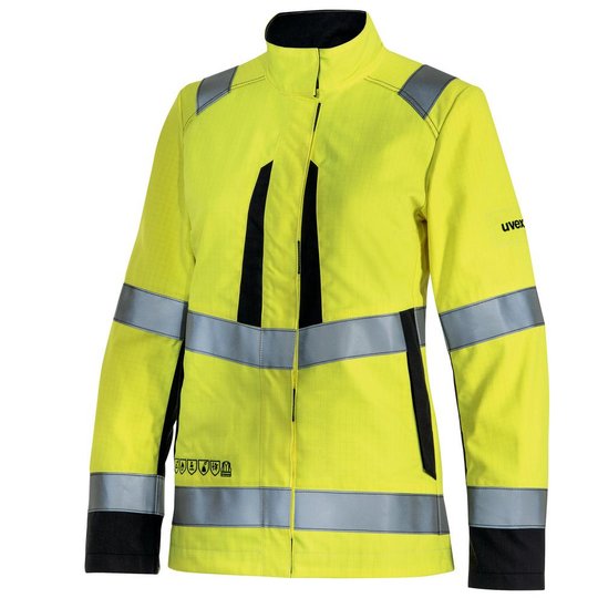 Ropa de protección y ropa de trabajo | Chaqueta de pretina uvex suXXeed multifunction high vis para mujer