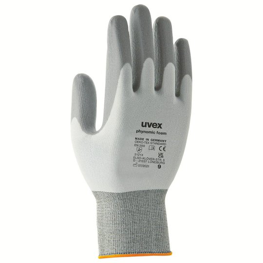 Schutzhandschuhe | Schutzhandschuh uvex phynomic foam