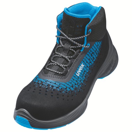 uvex 1 G2 perforated lace-up boot S1 FO SR