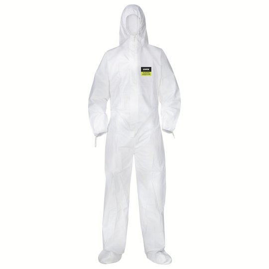 Vêtements de protection et de travail | Combinaison de protection contre les produits chimiques uvex 5/6 classic avec chaussons