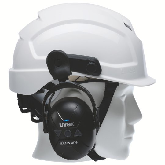Hearing protection | uvex aXess one helmet earmuffs