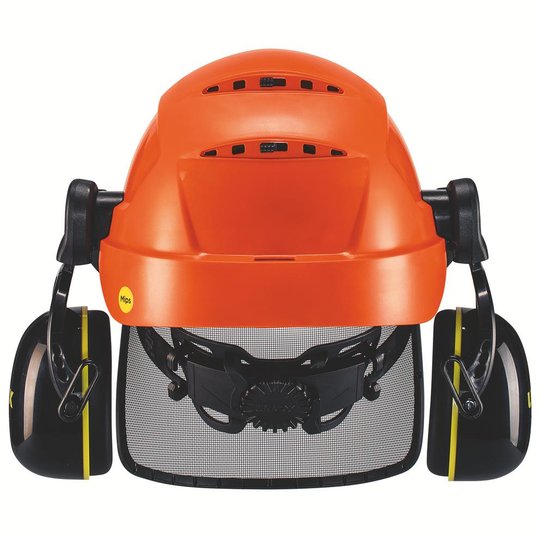 Casques de protection | Kit forestier uvex Mips® orange