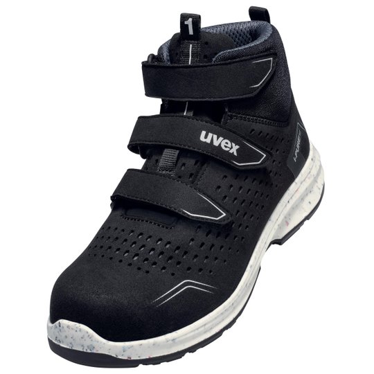 Obuwie ochronne | Trzewik na rzepy uvex 1 sport S1 FO SR