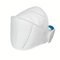 Masques de protection respiratoire | Masque pliable respiratoire FFP1 uvex silv-Air 5100+ premium
