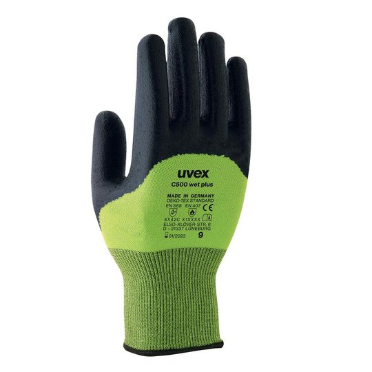 Schutzhandschuhe | Schnittschutzhandschuh uvex C500 wet plus