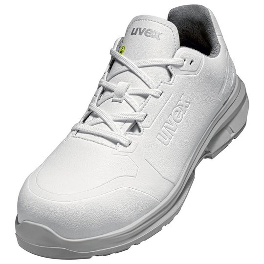 Safety footwear | uvex 1 sport white lace-up shoe S3 SRC